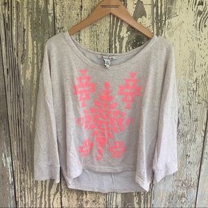 💕bundle only-American Rag casual cropped sweatshirt